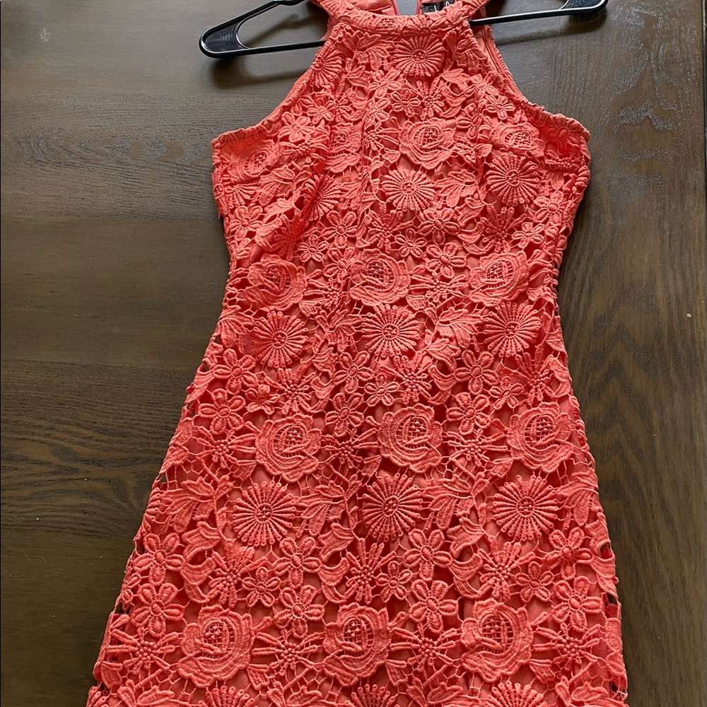 Lulus coral dress